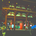 夜の氷川神社